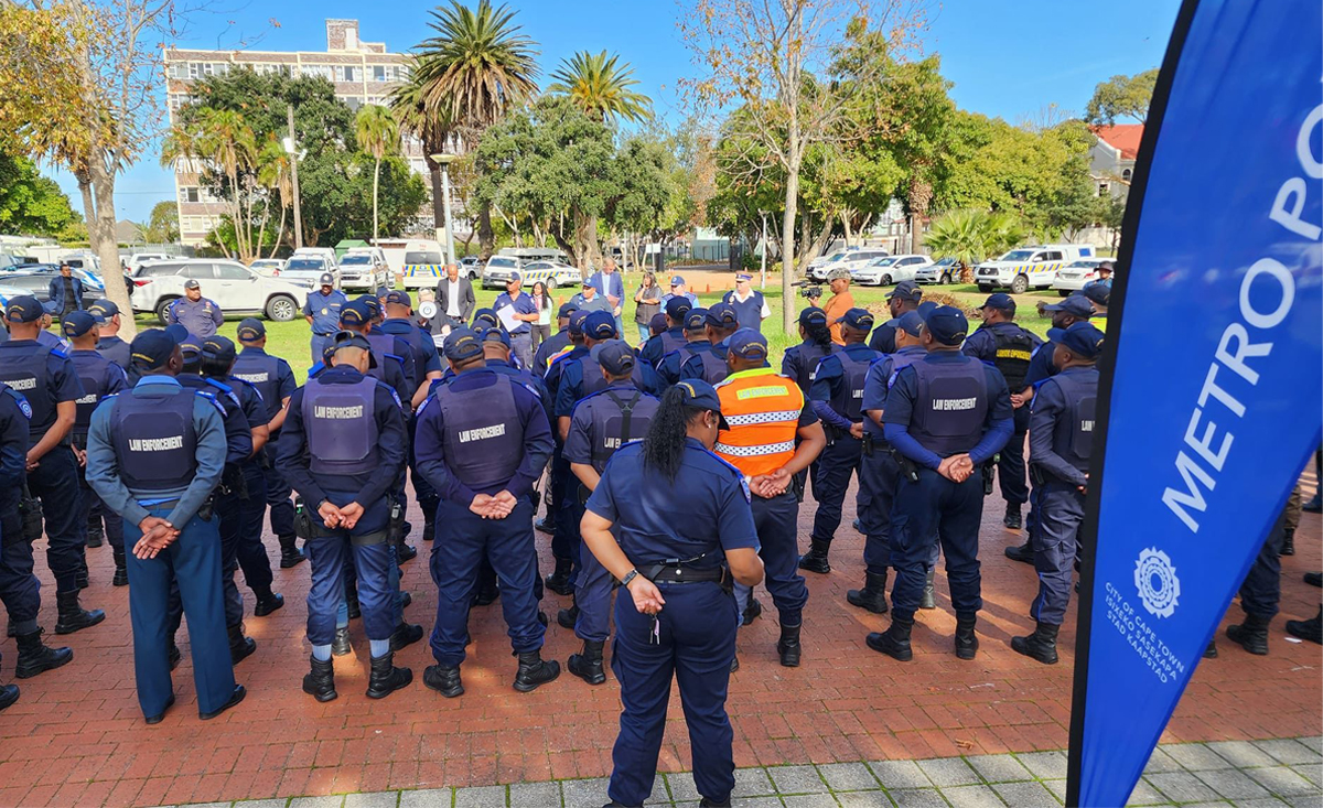Taxpayers in major South African city flip R100-million police escort bill