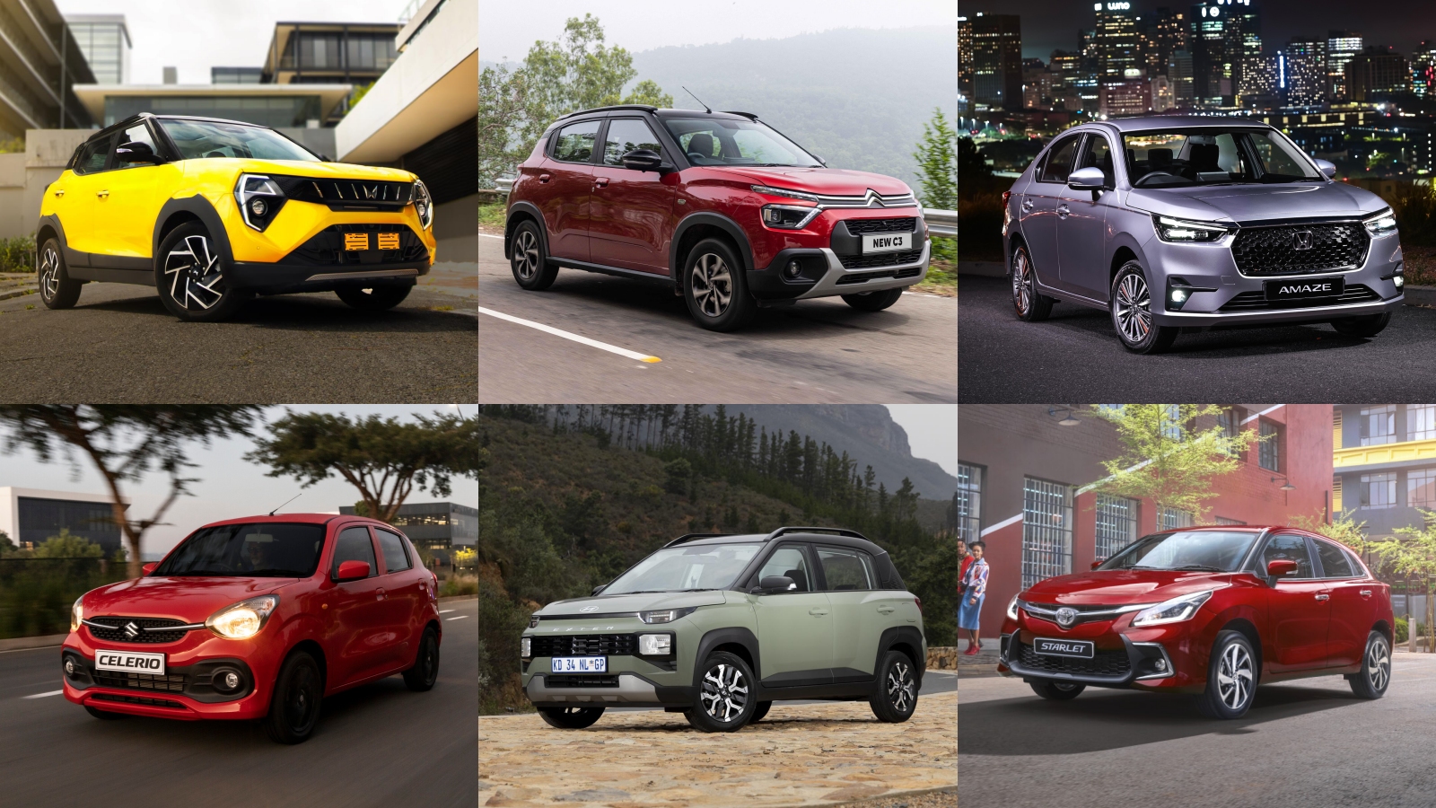 18 cars under R300,000 in South Africa with 6 airbags